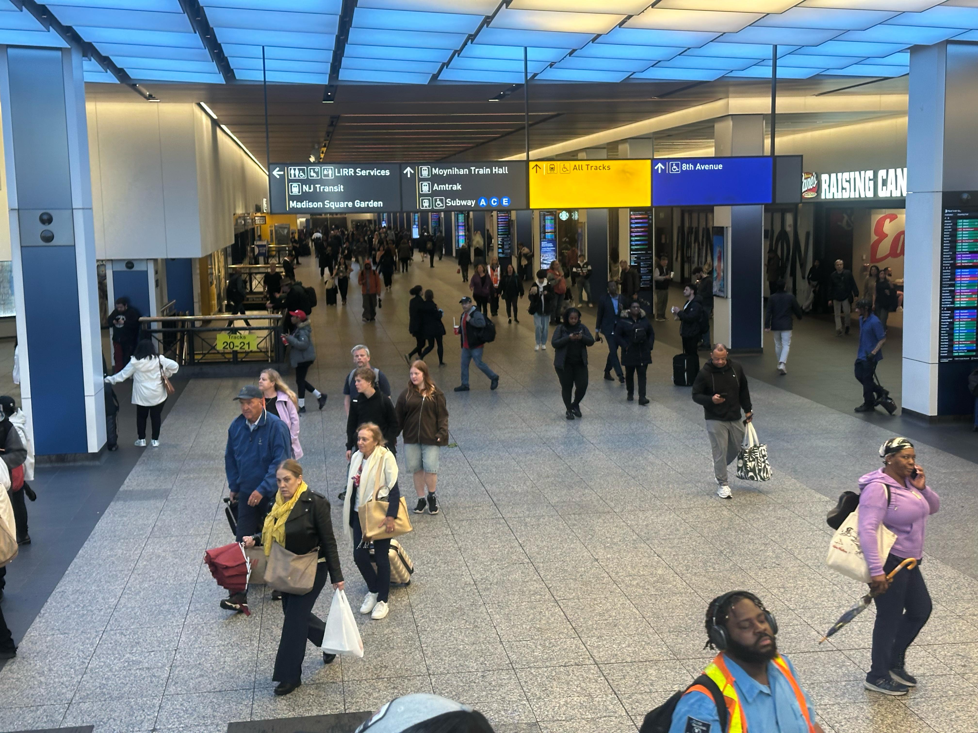 nj transit penn station tren trenes