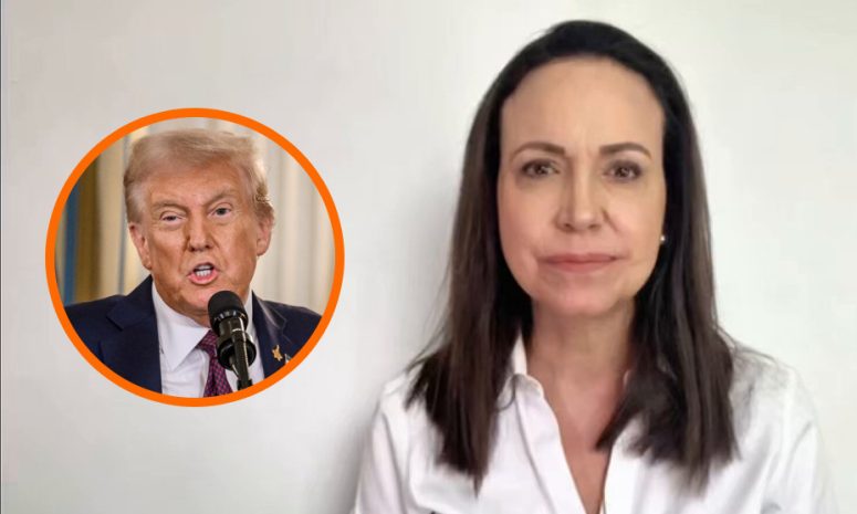 Pide María Corina Machado a Trump completar la transición en Venezuela