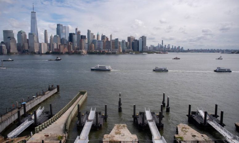 Inauguran terminal de ferry en Jersey City para emergencias