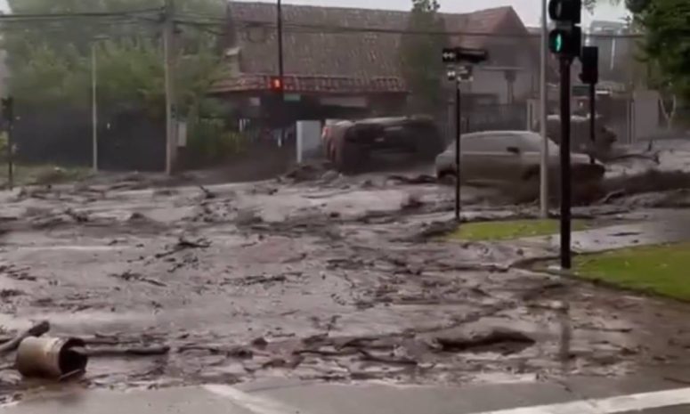 Identifican los factores que provocaron el aluvión en Santiago de Chile